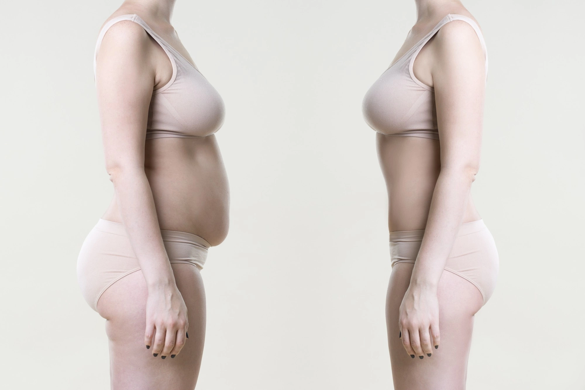 Как убрать дряблый живот