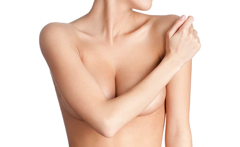 Коррекция формы сосков груди
